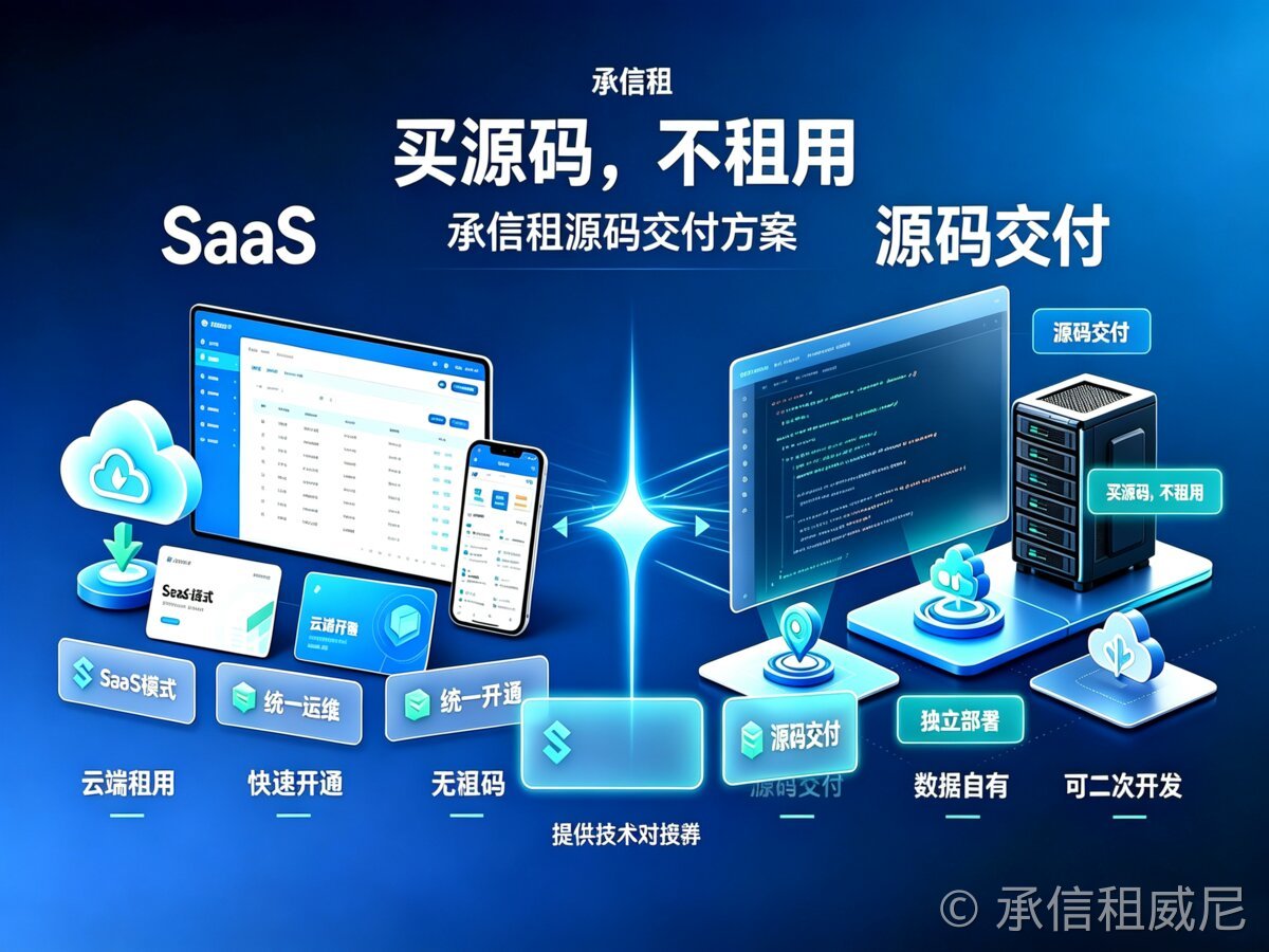 SaaS租赁管理系统值得选吗?中小租赁商户为什么更推荐源码部署?